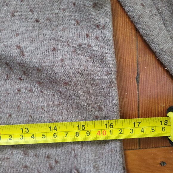 Textured Brown Cardigan, sz Small-Medium - Picture 8 of 10